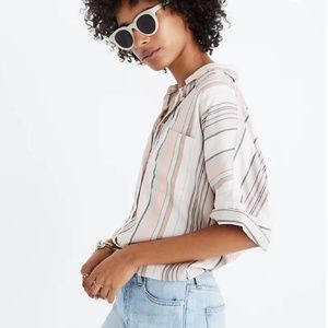Madewell Courier Shirt in Aldwin Stripe